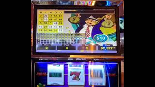 Up To $30 Bets On Money Bags Big Win On The Back Side!
