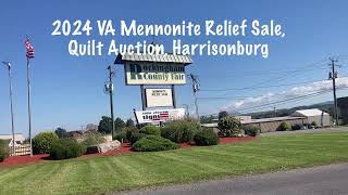 2024 VA Mennonite Relief Sale Quilt Auction