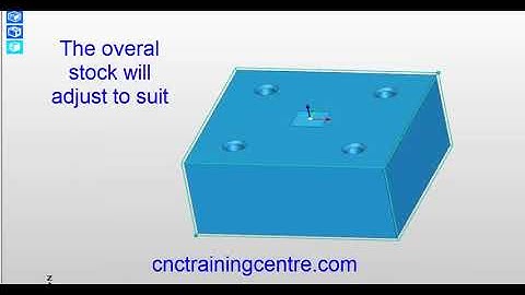 Edgecam Adding Stock