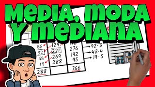 📊 MEAN, MODE, and MEDIAN | Frequency Table | Statistics