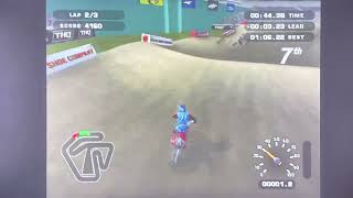 MX Unleashed - THQ World Supercross GP 125cc Series Race 4 1st Try(PS2 HD) screenshot 5