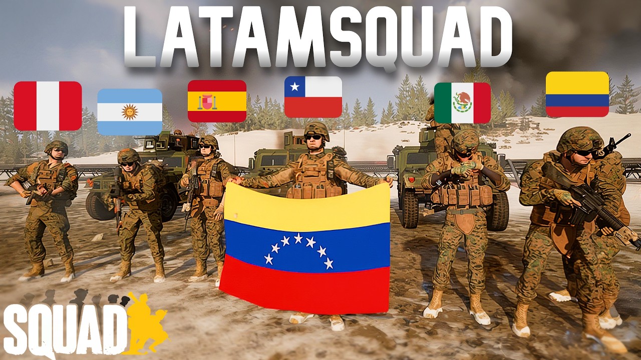 el MEJOR juego de GUERRA MODERNA | SQUAD LATAM