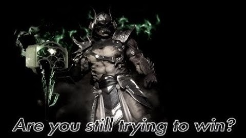 Shao Kahn destroys the casuals when they can