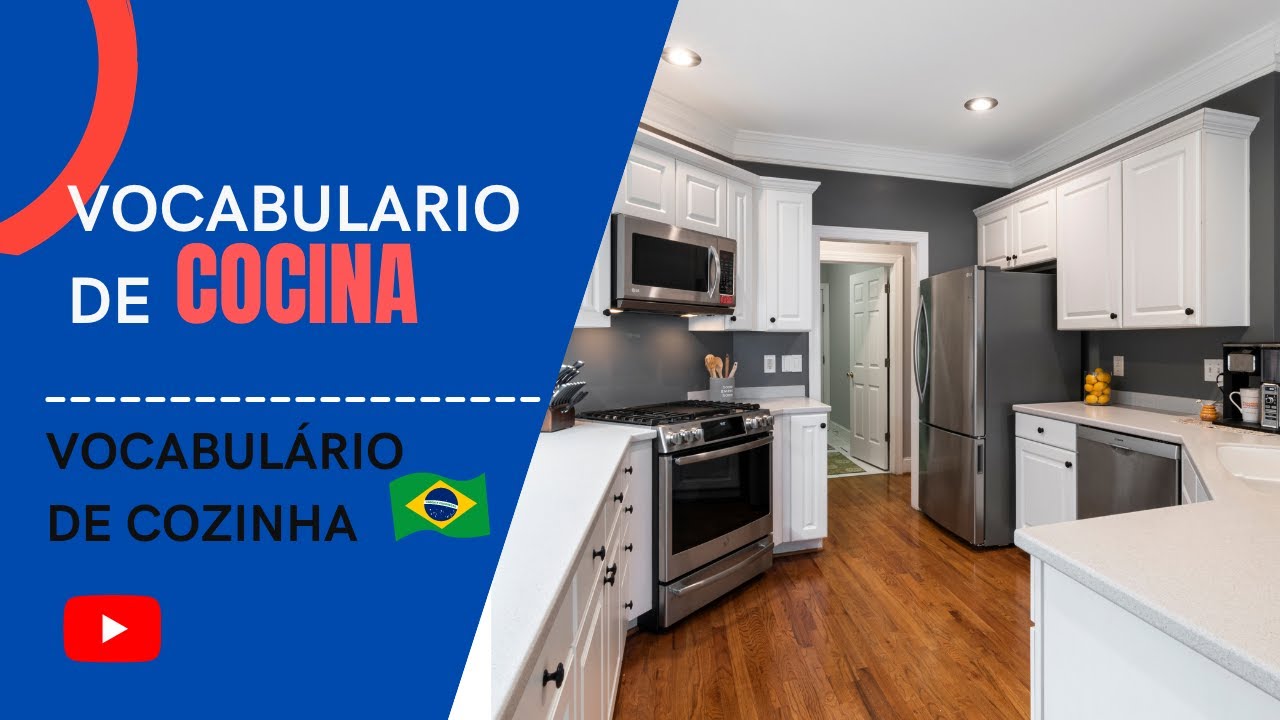 VOCABULARIO de COCINA | VOCABULÁRIO de COZINHA | ESPANHOL- PORTUGUÉS