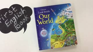 Look Inside Our World | Usborne Books | Children Lift-the-Flap Books | English for Kids