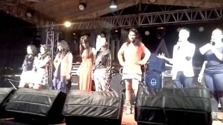 fashion show Baju baju Nike Ardilla nafc bandung di braga festival 2013