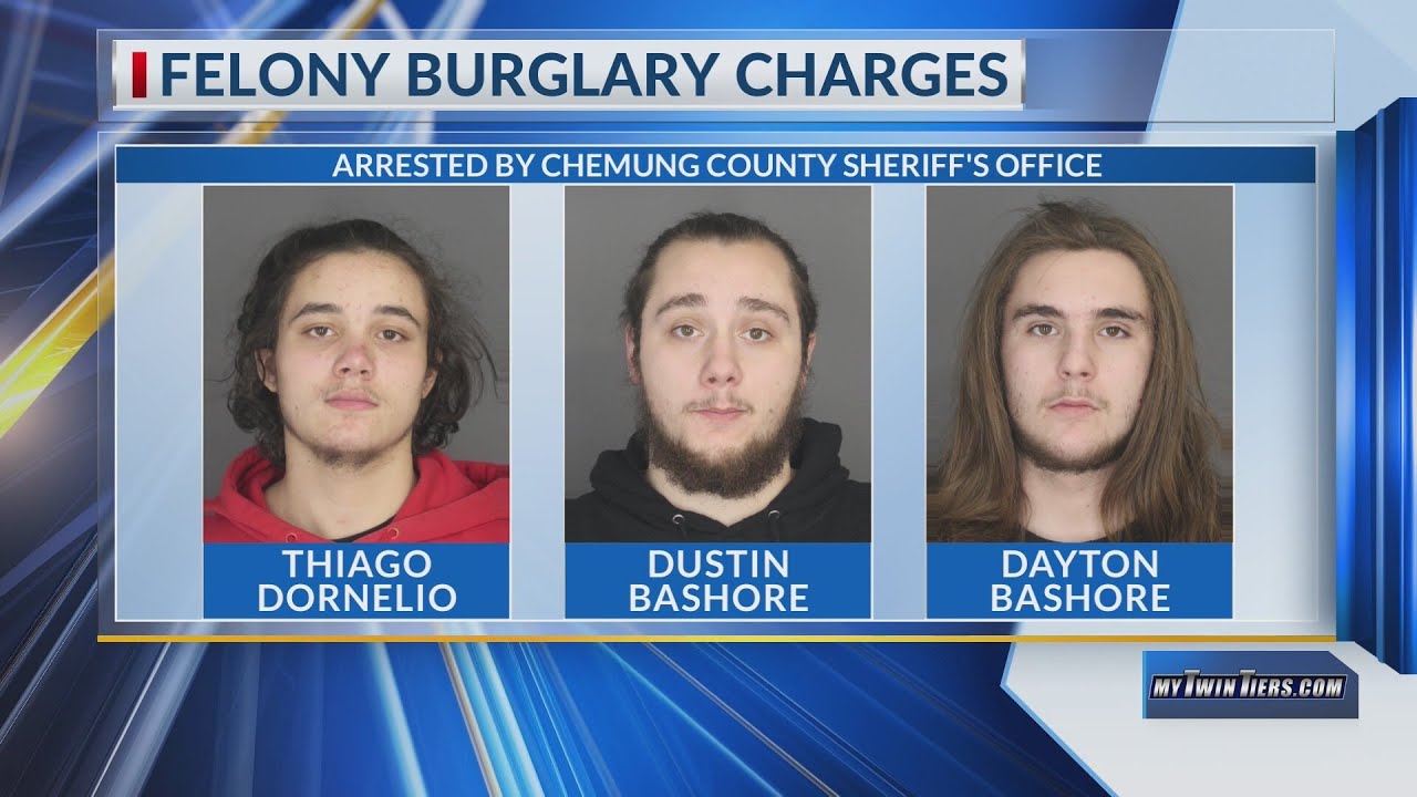 Four people arrested following burglary in Big Flats on Sunday - YouTube