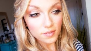 Peachy Nude Makeup Tutorial