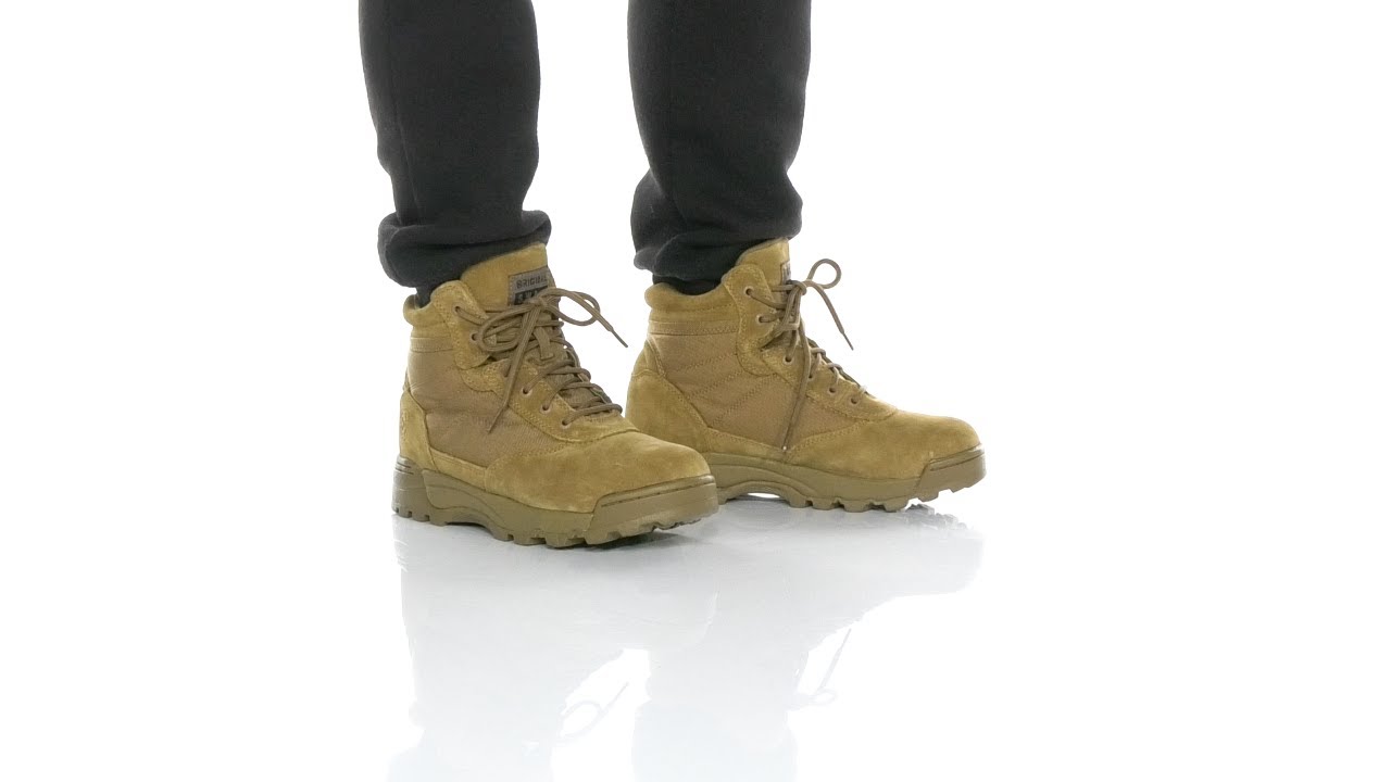 Original S.W.A.T Brown Leather Lace Up Boots Size 11 Original S.W.A.T. Alpha Fury 2.0 8 main image 3