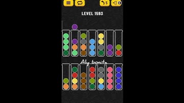 ball sort puzzle level 1593