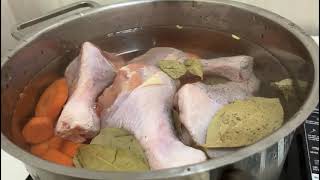 Bouillon Of Carrots And Chicken Drumsticks Cooking By Silkytreat