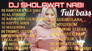 DJ SHOLAWAT NABI SLOW  FULL BASS HOREEG|HABITAK ALA BALI X THOHIRUL QOLBI X MUGHROM