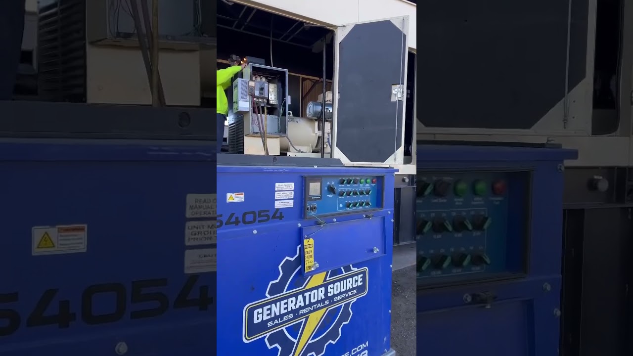 Kohler Load Bank Testing Highlights #generatorsales #loadbank #diesel
