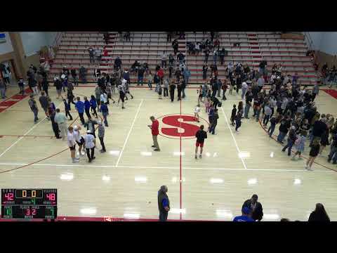 Sublette High School vs Elkhart High School Boys' Varsity Basketball