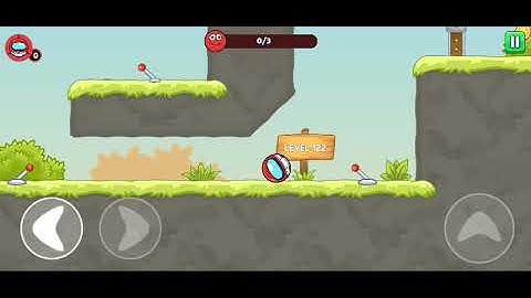 Bounce Ball 5: Red Bounce Ball Hero | Level 122 (Android, İOS)