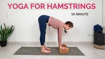 10 min YOGA STRETCH FOR TIGHT HAMSTRINGS  | Yoga with Uliana