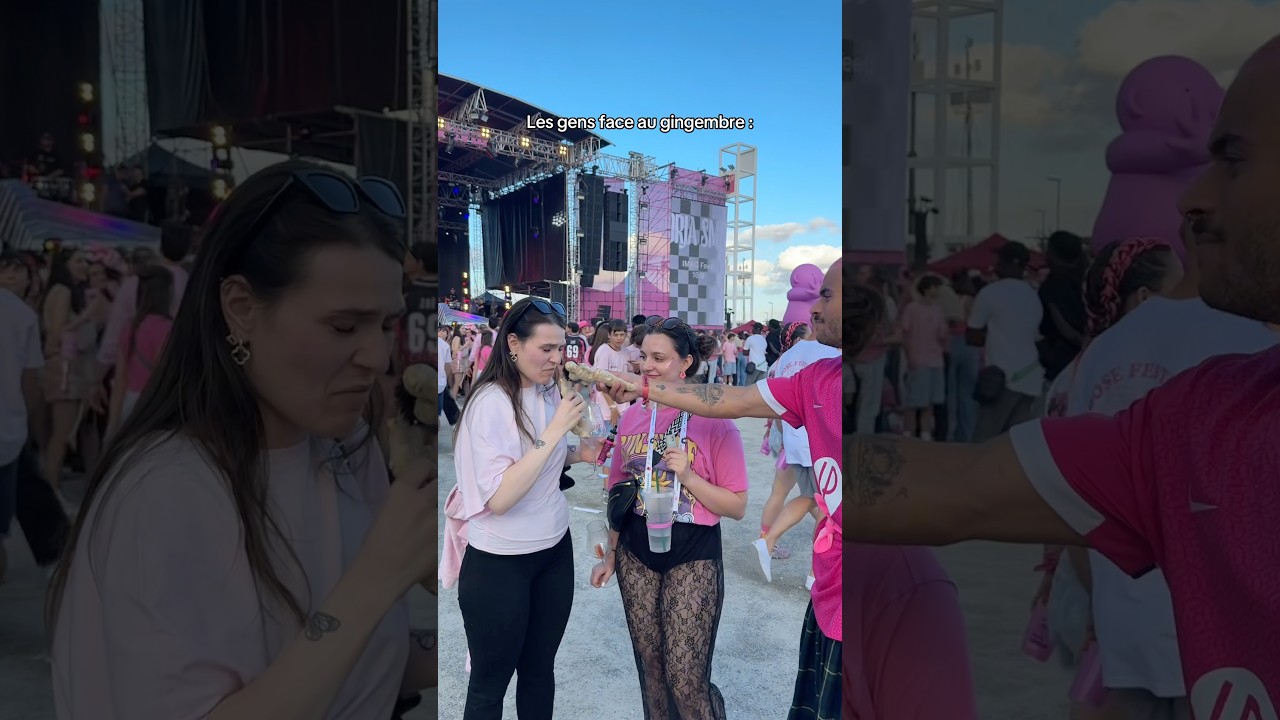 Leurs r&eacute;actions me terminent 🤣🫚#gingembre #rosefestival #toulouse
