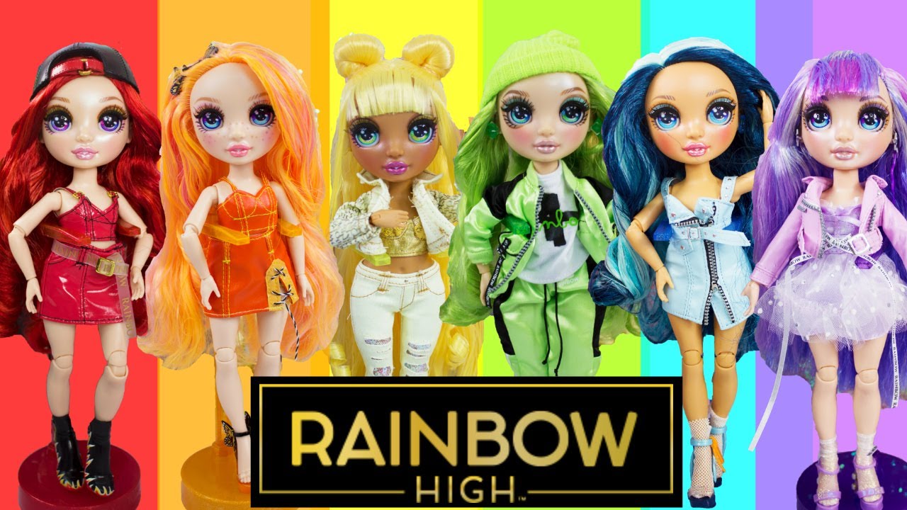 RAINBOW HIGH Dolls Series 1 VS OMG Dolls Can They Share Outfits? FULL ...