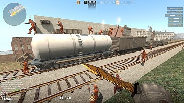 CS2: Zombie Escape Mod - ze_Rooftop_Runaway1_P on LevHost Gaming