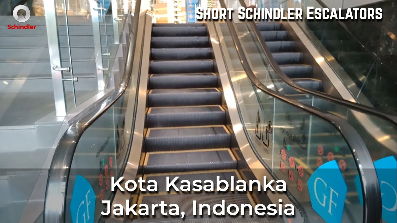 Short Schindler Escalators - Kota Kasablanka, Jakarta, ID (Taxi Lobby)