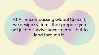 Building Resilient Organisations: Proactive Planning, Agile Systems & Adaptive Leadership | AEGC
