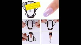 How to use Honeybee Shape Nail Extension Form