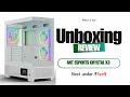 Ant Esports Crystal X3 LCD Unboxing: Stunning Fishtank Design &amp; ARGB Fans! #gamingcabinet #pcbuild 
