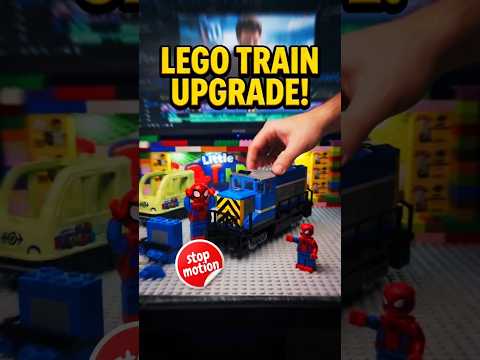 Spider Man's Crazy LEGO Train Transformation! 🕸️