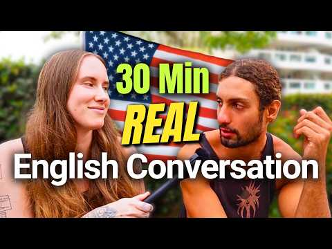 REAL American English Conversation With Native Speakers