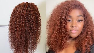 100% BEGINNER FRIENDLY| PRE-CUT LACE REDDISH BROWN UNIT INSTALL| Sunber Hair by TATIAUNNA 932 views 6 months ago 6 minutes, 48 seconds