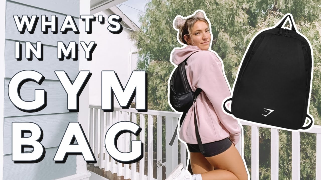 Gym bag essentials – The pecas