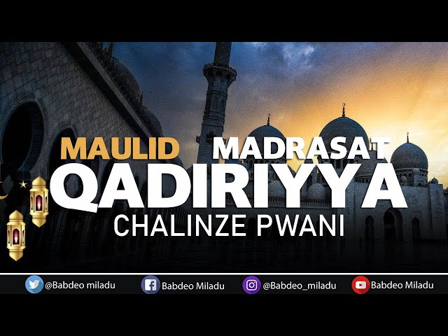 🔴 LIVE: MAULID MADRASAT QADIRIYYA ZAWIYANI CHALINZE PWANI 2024-1445H class=