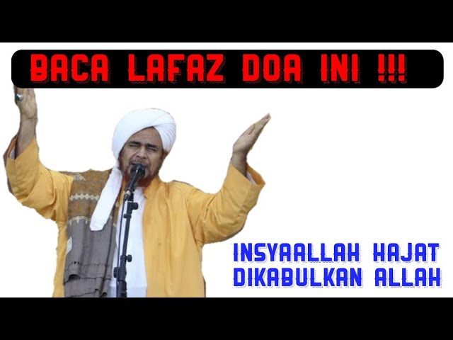 Doa Manjur untuk Kabul Hajat yang Diajarkan Nabi Muhammad - Habib Umar bin Hafiz class=