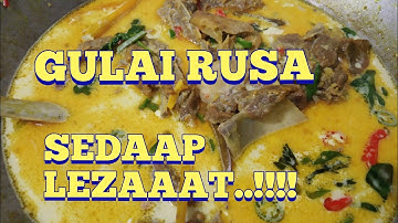 GULAI RUSA ENAK SEDAP LEZAT
