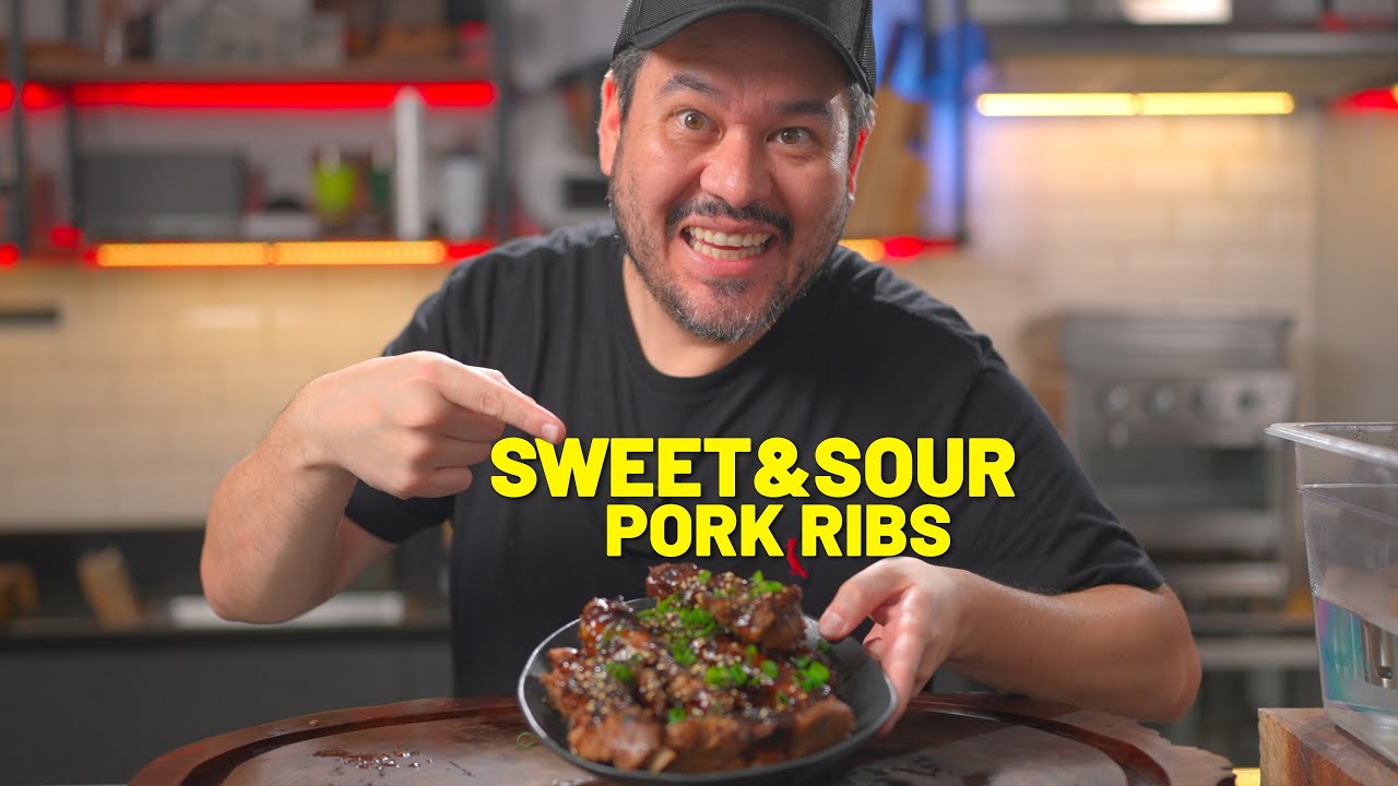 Sweet & Sour Pork Ribs no Sous Vide!