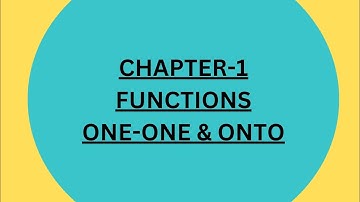 Functions Ch-1 #one-one #onto function #injective #surjective #bijective functions #class 12 #maths