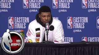 Full Marcus Smart On Scuffle With Jr Smith Its Like Standing Up To A Bully Nba On Espn
