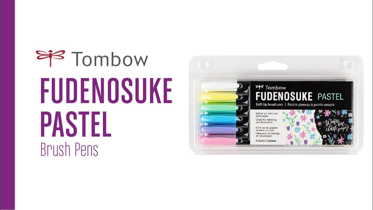 Fudenosuke Brush Pen Art Markers, Fudenosuke Pen Colors