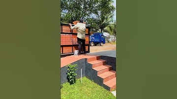 Cantilever Sliding Gate #cantilever #shorts #gate