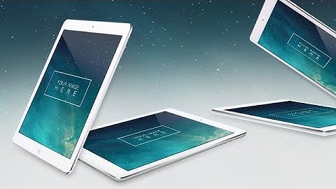 Responsive Tablet Display Mockups Video Tutorial ipad smart object photoshop digital responsive