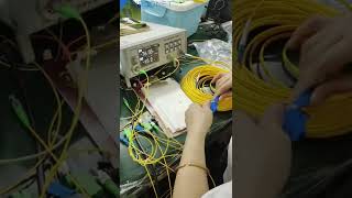 Duplex Fiber optical patch cord SC/APC - SC/UPC 5meter - Single Mode (3.0mm) G652D PVC