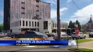 FBI raids downtown building in Columbus