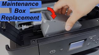 Epson WF 7310 Maintenance Box Replacement !