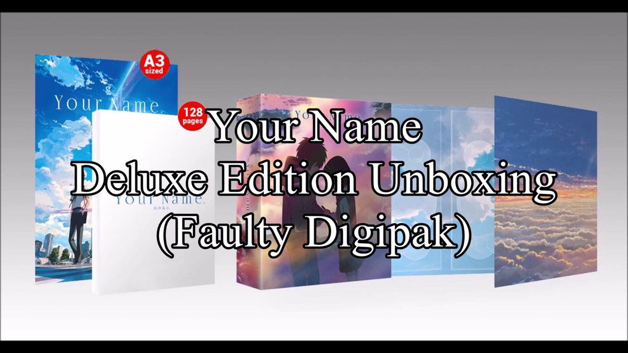 Your Name/Kimi no Na wa - Deluxe Edition Unboxing