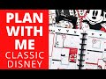 PLAN WITH ME DISNEY | CLASSIC Happy Planner | Mickey & Minnie | October 4-11, 2020