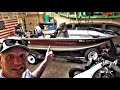 Working On The Boat - Broken Rivets, Trolling Motor, Rod Holders