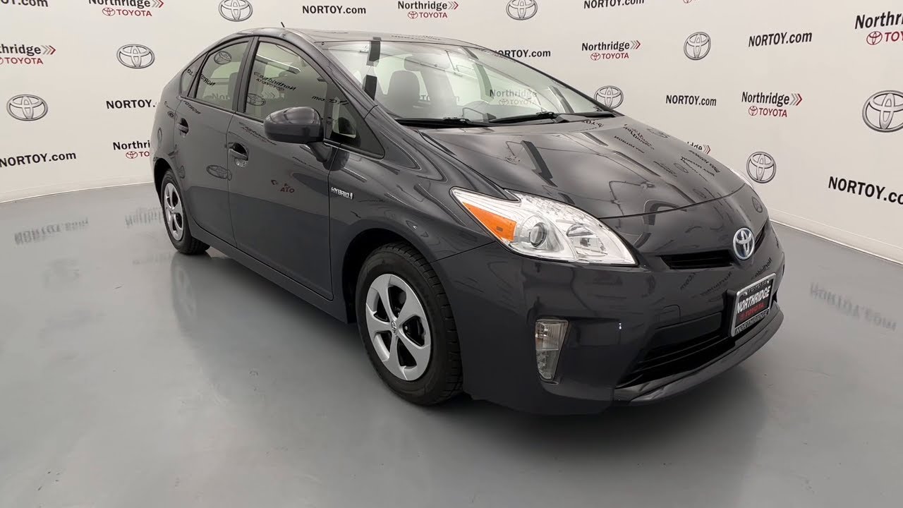 2015 Toyota Prius Northridge, Woodland Hills, CA P68860 - YouTube