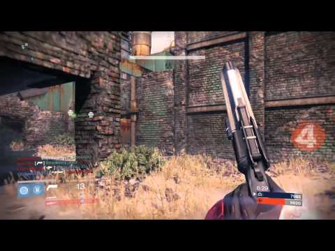 Destiny - Hawkmoon 1 Shot Kill In The Crucible