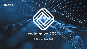 code::dive 2021 stream, stage 1