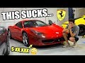 Someone Hit My Ferrari 458... Parts Unavailable From Italy?!?